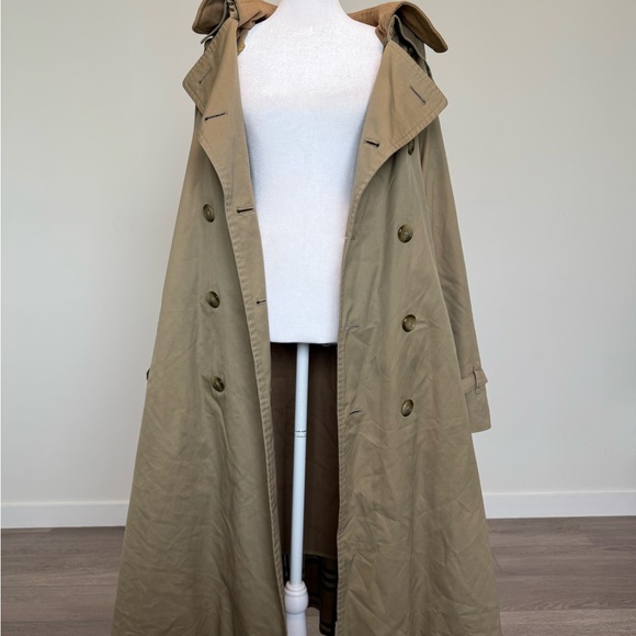 Burberry Jackets & Blazers - Burberry Khaki Double-Breasted Trench Coat